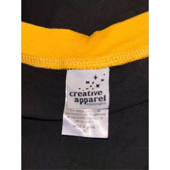 Womens Size Medium Black Missouri Tigers Mizzou V Neck Short Sleeve T Shirt - Picture 4 of 4